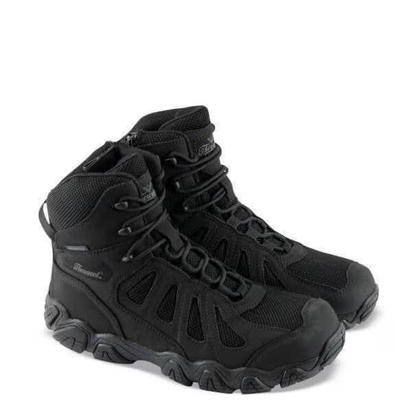 Men's 6 in Composite Toe Hiker Boot, Black/Gray, 12, W, 804-6290