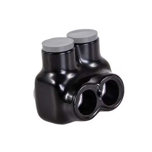Polaris Black Multi-Tap 1/0 2 Port, POLARIS, Mfr# ITG-3/0