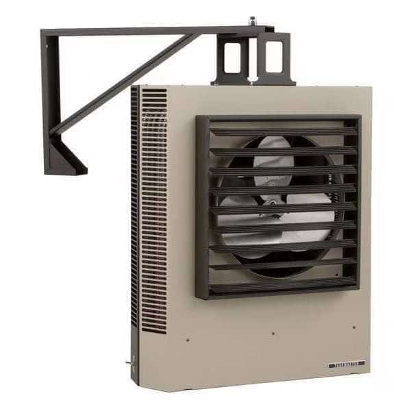 Fan Forced Electric Unit Heater, 3 Phase, 480V, 25kW, 34 in H, 29-1/4 in W