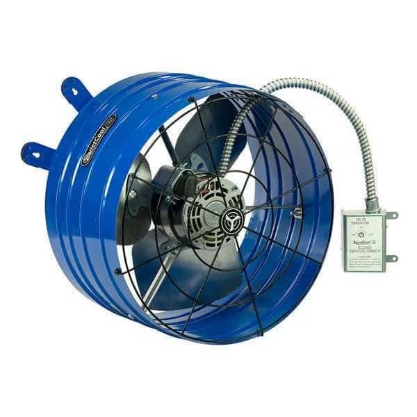 QUIETCOOL Steel 16.5"H 9.75"W Exhst Fan