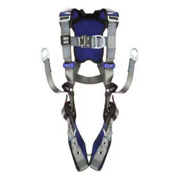 ExoFit(TM) X200 Fall Protection Harness, L, 420 lb, Quick-Connect Chest/ Tongue Leg Straps