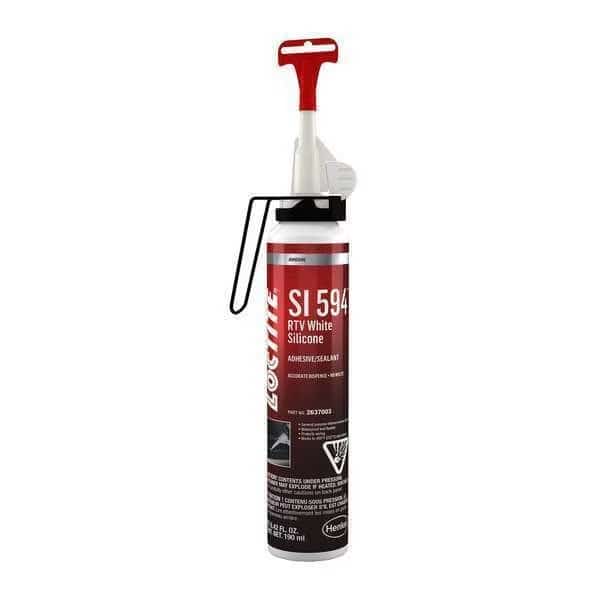 Silicone RTV Gasket Maker, 190 mL, White