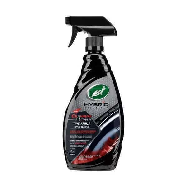 23 fl oz Tire Shine Spray Bottle, White, Liquid