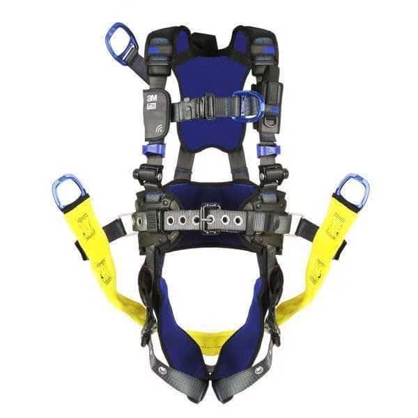 ExoFit(TM) X300 Fall Protection Harness, M, 420 lb, Mating Chest/ Tongue Leg Straps