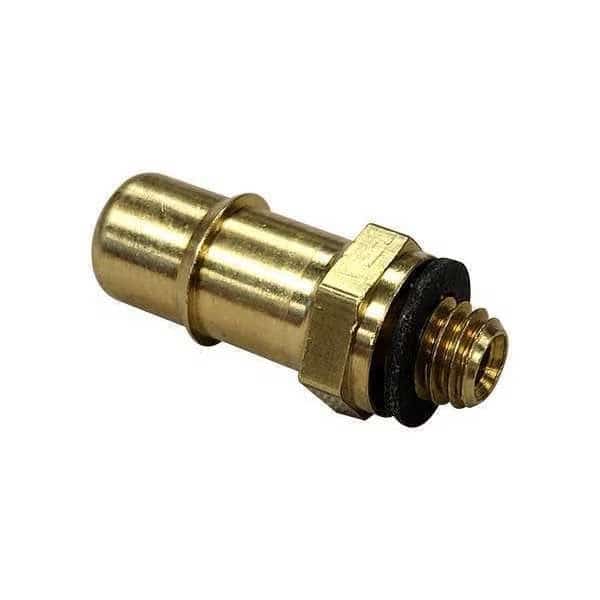 Mini Barb Fitting, Al, 1 1/32 in L