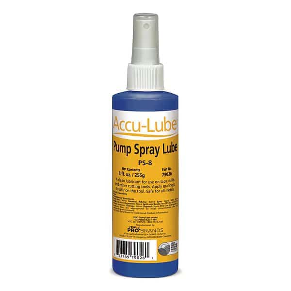 Cutting Oil, 8oz, Non-Aerosol Spray Bottle