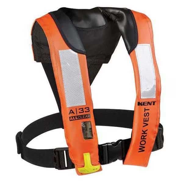 Flotation Work Vest, UNIV, 35lb, CO2, OR