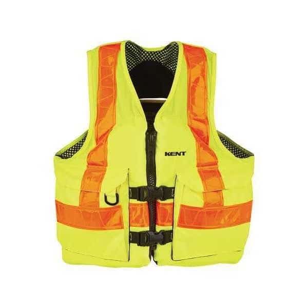 Life Jacket, 2XL, 15.5lb, Foam, Yellow