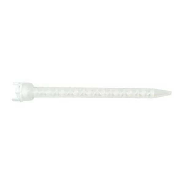 Mixing Nozzle, White, 1:1, 2:1 Mixing Ratio, HDPE, PK10