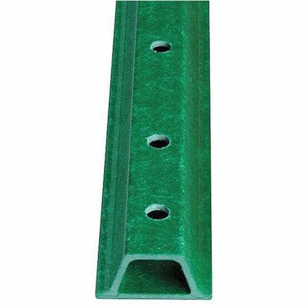 U-Channel Post, 6 ft, Green