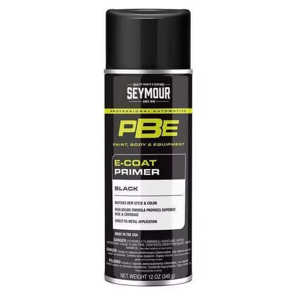 PBE E-Coat Primer, Black, 12 oz