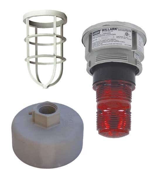 SignalLight,LED,2.7W,4 3/8"W,11 35/64"H, Mfr#: NVSZMFG01RAG, KILLARK