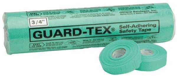 Safety Tape, Green, 3/4 x 30 yd. L, PK16