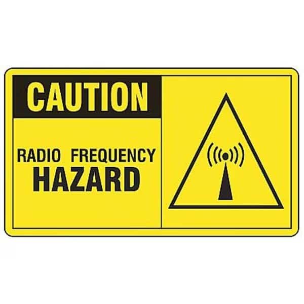 Caution Sign, 7 in Height, 10 in Width, Aluminum, Rectangle, English, Accuform, Mfr#: MRFQ601VA