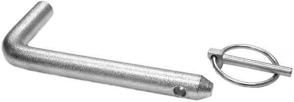 HINGE PINS W/CLIPS -PAIR-, Snowplow Aftermarket Manufacturing, Mfr#: 1302045