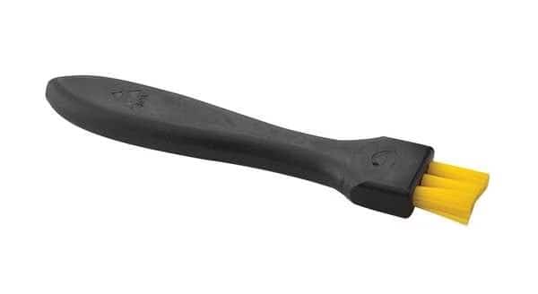 Dissipative Brush, 7/8 in L Brush, Yellow, Carbon Loaded Polypropylene