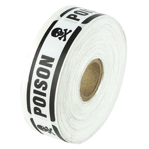 Label, 2-7/8 In. W, 7/8 In. H, PK500, LB132312