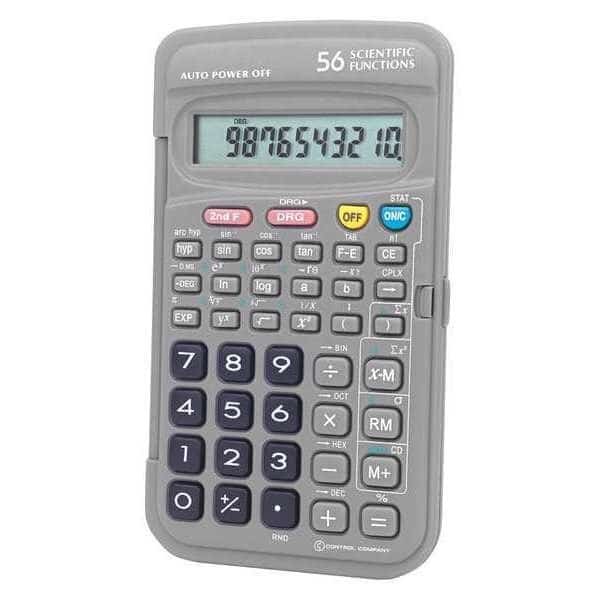 Scientific Calculator, Portable, 5 In.