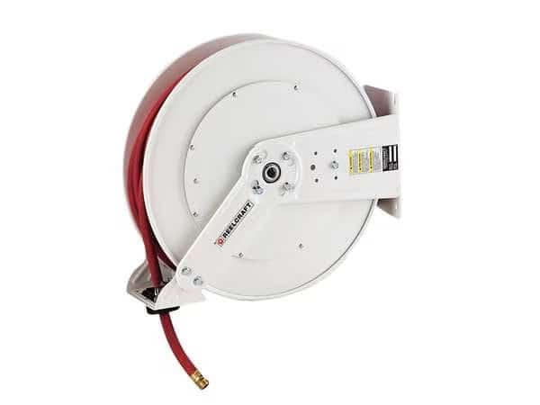 Wall Mount Hose Reel, Steel, 10 In. Dia.