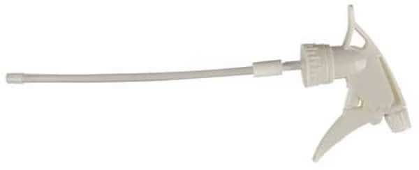 9-1/4"White, Plastic Trigger Sprayer, 6 Pack