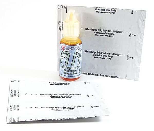 Test Strip, Micro 7 W Manganese Reagent, INDUSTRIAL TEST SYSTEMS, Mfr# 486606