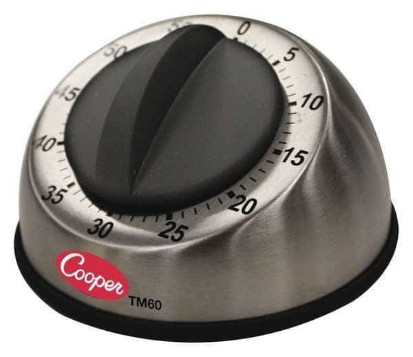 Timer,Mechanical,60 min., Mfr#: TM60, COOPER ATKINS