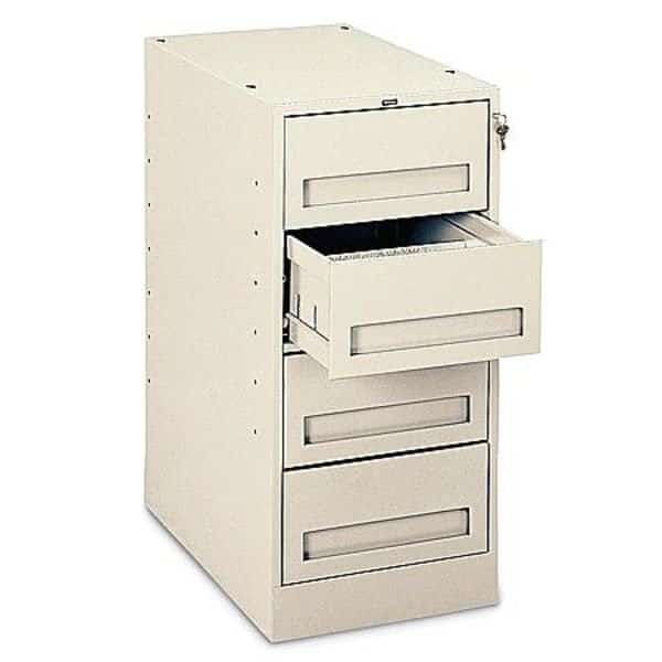Drawer Pedestal, 15 W x 24 D x 32 H, Sand