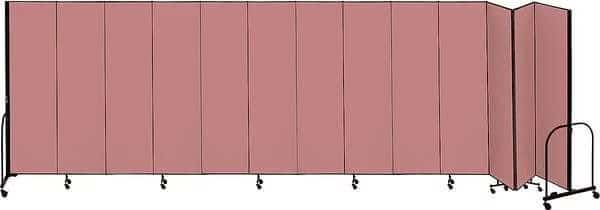 Partition,24 Ft 1 In Wx6 Ft 8 In H,Mauve, Mfr#: CFSL6813 MAUVE, SCREENFLEX