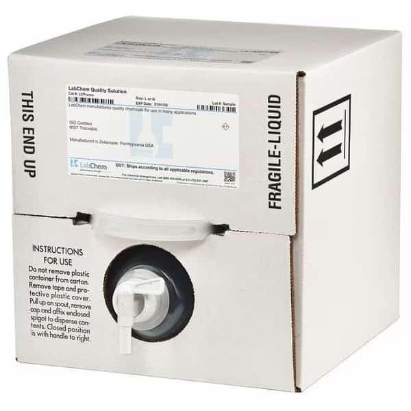 Water, Deionized (ASTM Type II), 10L, LABCHEM, Mfr# LC267506