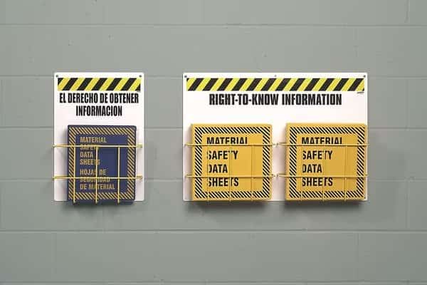 Single Package, 20 In. H, 5 In. D, English, BRADY, Mfr# RK210B-E
