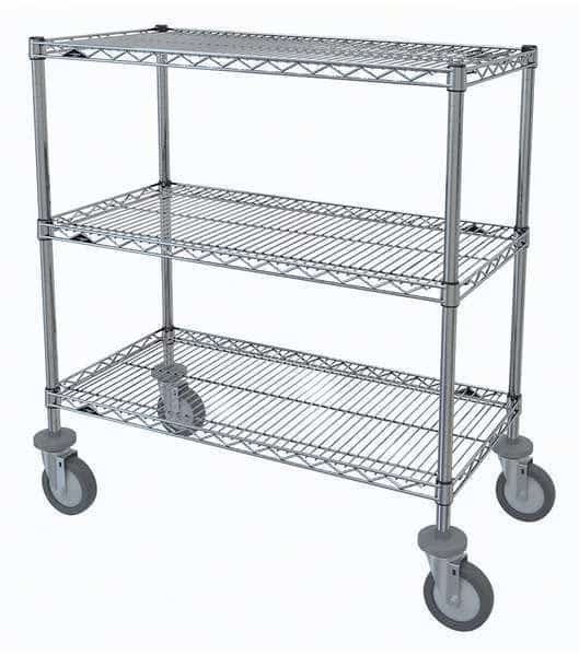 Table Truck, 3Shelf, 39x60x24
