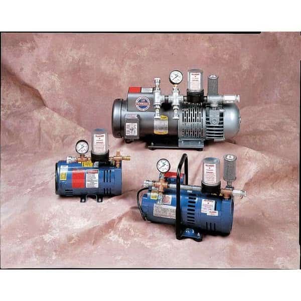 Air Driven Air Pump, 0 to 15 psi, Hansen
