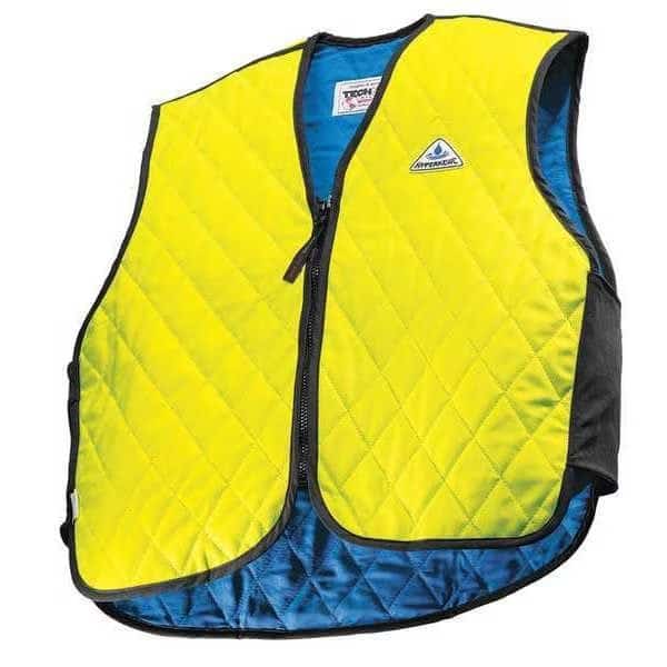 2XL Nylon Cooling Vest, Hi-Vis Lime