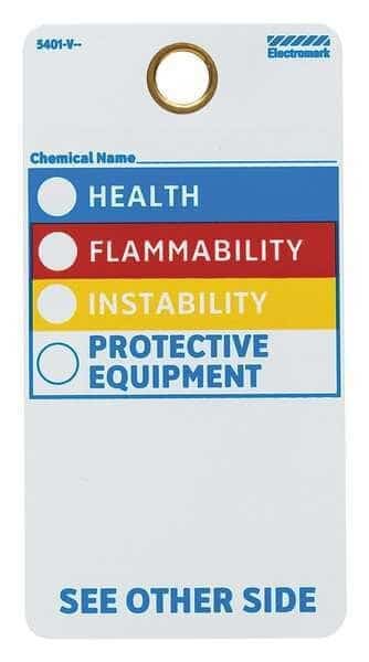 HMIG Label,5-3/4 In. H,3 In. W,PK25, Mfr#: Y604425, ELECTROMARK