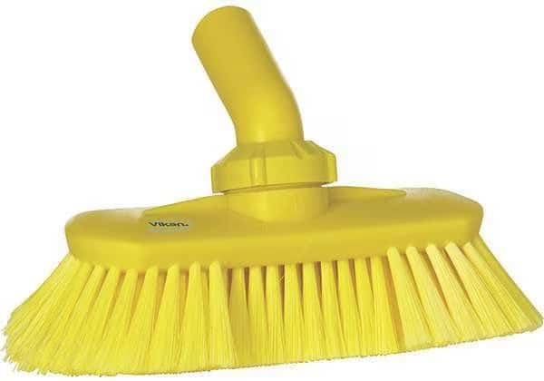 9-1/4"L Yellow Scrub Brush