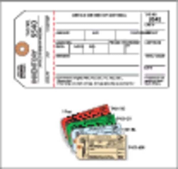 Inspection Tag, Cardstock, Inventory, PK100