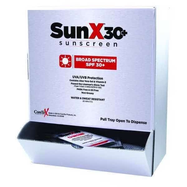 Sunscreen, Box, 1/4 oz., PK50