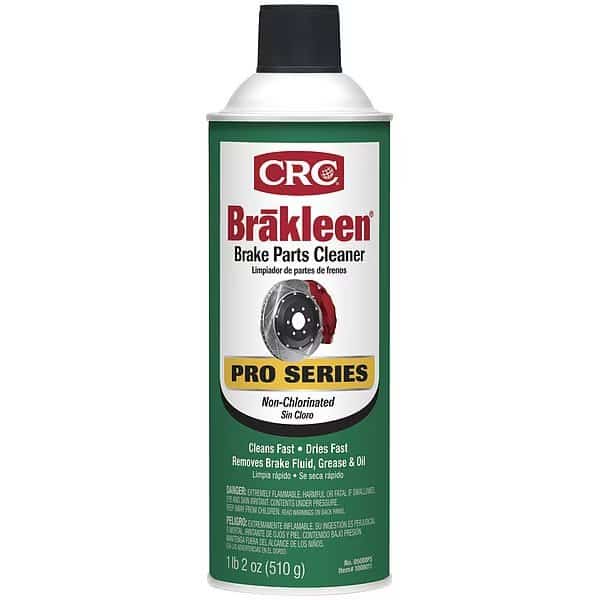 Brakleen Pro Series Non-Chlorinated Brake Parts Cleaner, 18 oz Can, Solvent Based
