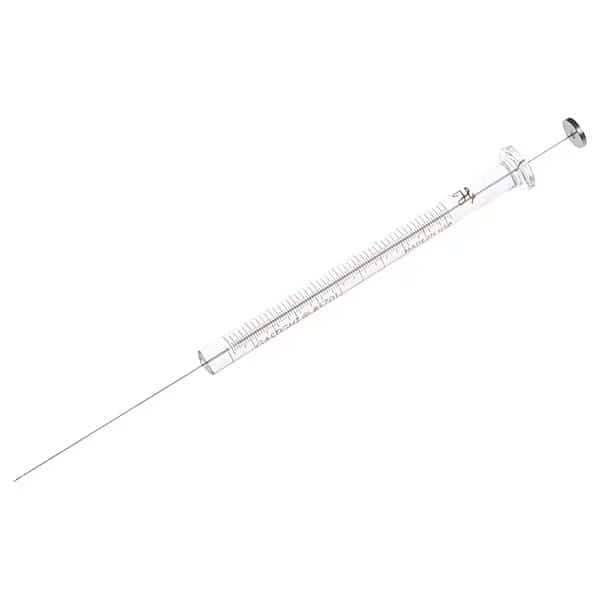 Syringe, Borosilicate Glass, PTFE, Stainless Steel, 10 ul, Sterile, Cemented, Cemented