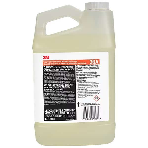 Concrete Floor Cleaner, 0.5 gal