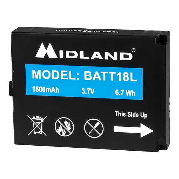 SKU#:807T25, MFR#:BATT18L, 1800mAh