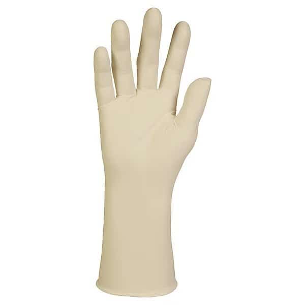 G3, Disposable Gloves, 8.6 mil Palm, Latex, Not Applicable, 6 1/2, 200 PK, Beige