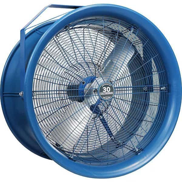 High-Velocity Industrial Fan, 12000 cfm, Patterson, Mfr#: H30A