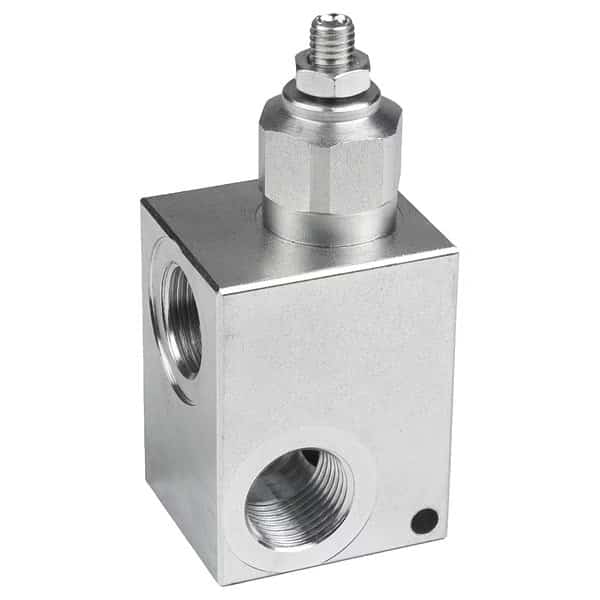 Inline Relief Valve, 30 gpm, Screw, NPT, Delavan Fluid Power, Mfr#: RV-80-210-SAE10-S