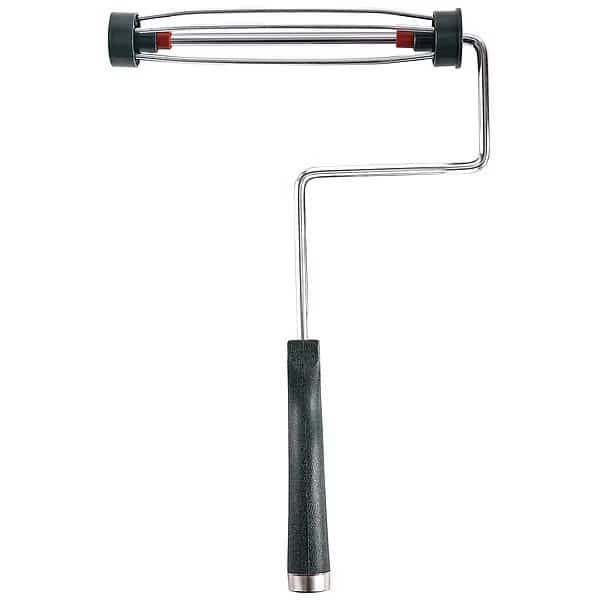 Paint Roller Frame, 5 Wire Cage, Plastic Handle, 9" Rollers