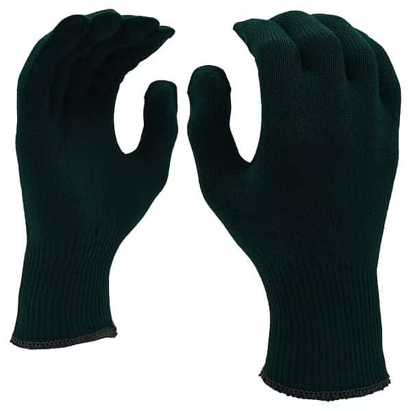 Spandex Knit Liner Black Acrylic, PK/12