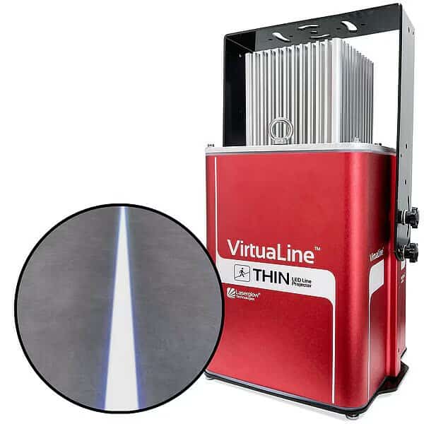Fixed Image Projector, Straight Line, 10 in W, 17 in H, Wall/Ceiling
