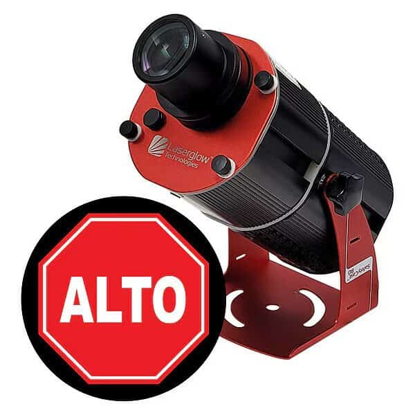 Fixed Image Projector, Alto, 6 in W, 18 in H, Wall/Ceiling