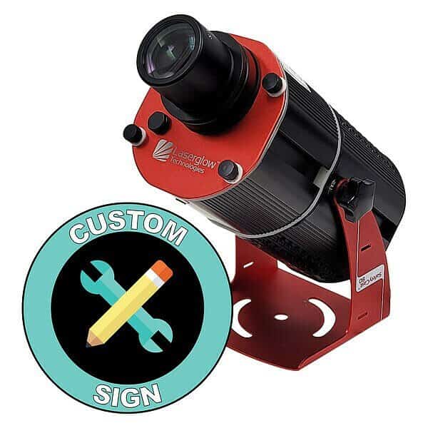 Fixed Image Projector, 80 W, 18 in Height, Laserglow Technologies, Mfr#: HSV8FCUSX
