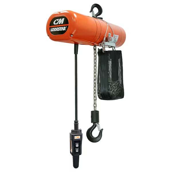 Electric Chain Hoist, 230/460V AC, 1/2 hp